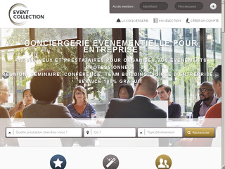 Service gratuit pour la Conciergerie evenementiel Event Collection à paris
